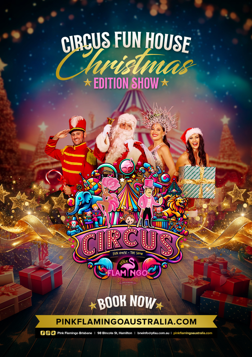 Circus-Fun-House-Christmas-Edition-Poster